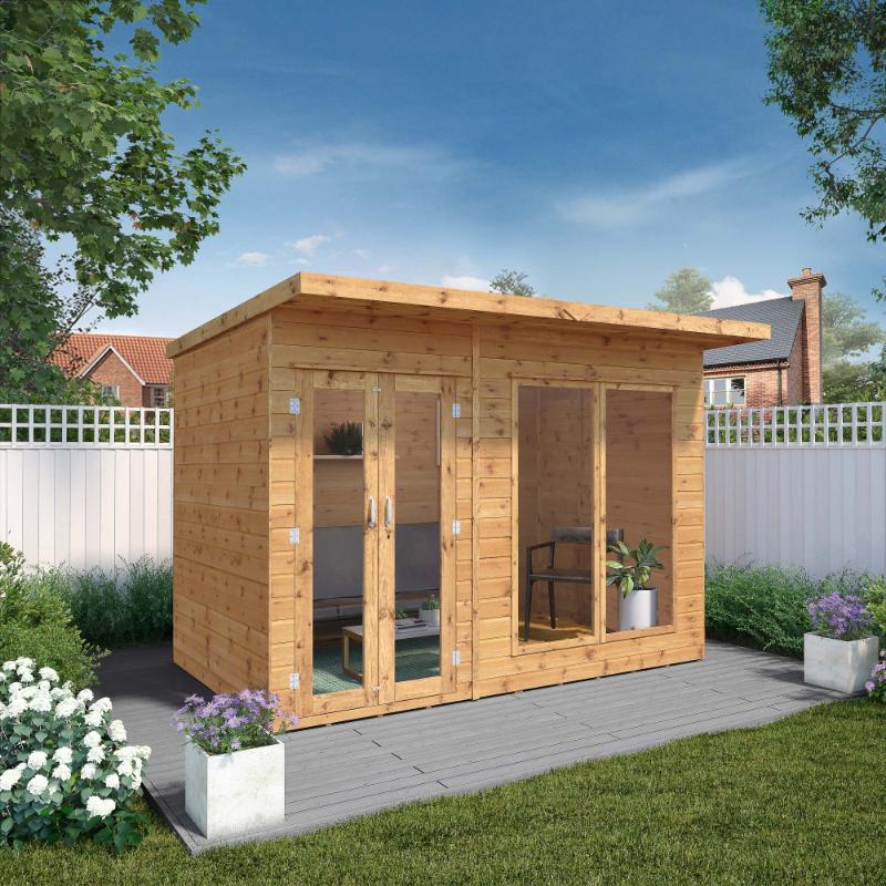 Mercia Maine Pent Summerhouse - 10ft x 6ft