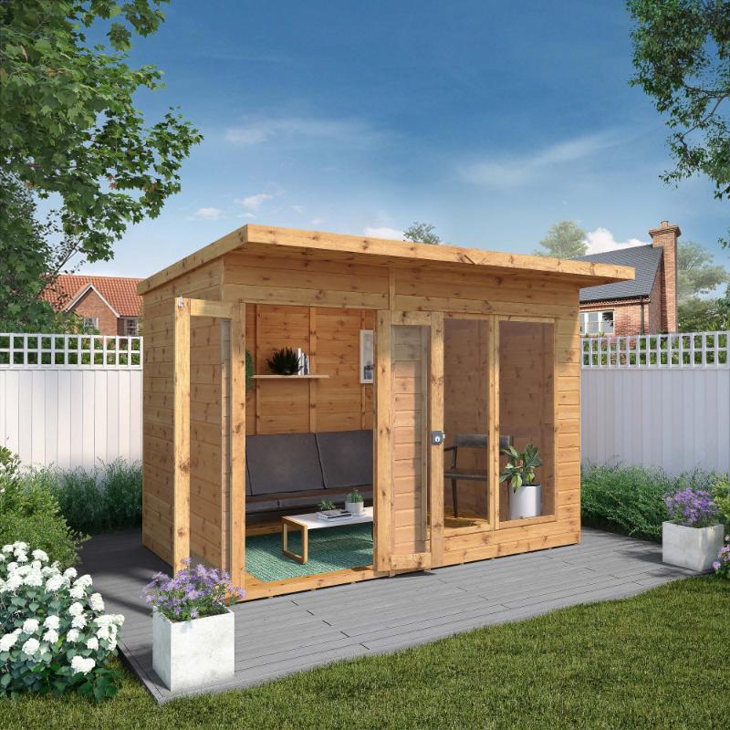 Mercia Maine Pent Summerhouse - 10ft x 6ft