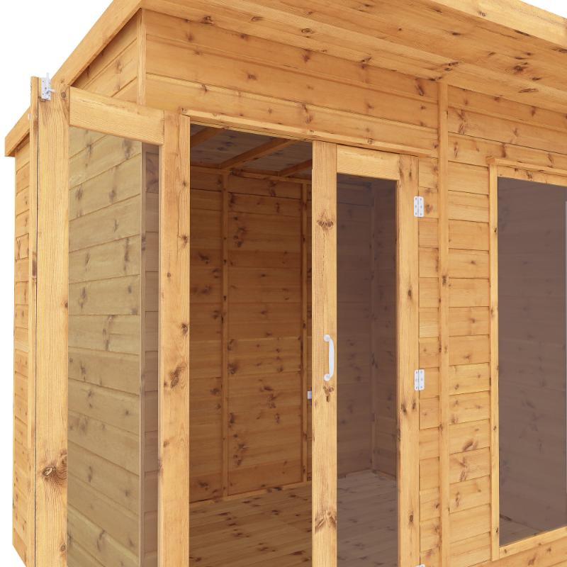 Mercia Maine Pent Summerhouse - 8ft x 6ft