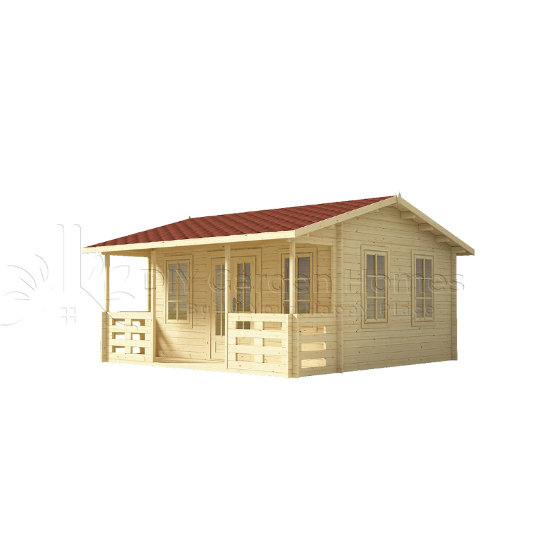 Eurovudas Malta Log Cabin - 5m x 5m