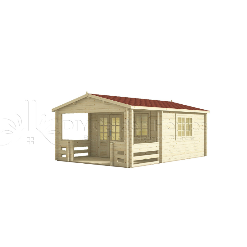 Eurovudas Manchester Log Cabin - 4m x 6m