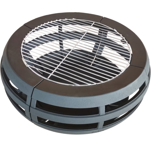MiFires Cast Iron Grill Pit - Small (50cm W x 25cm H)