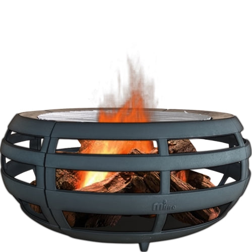 MiFires Cast Iron Grill Pit - Small (50cm W x 25cm H)