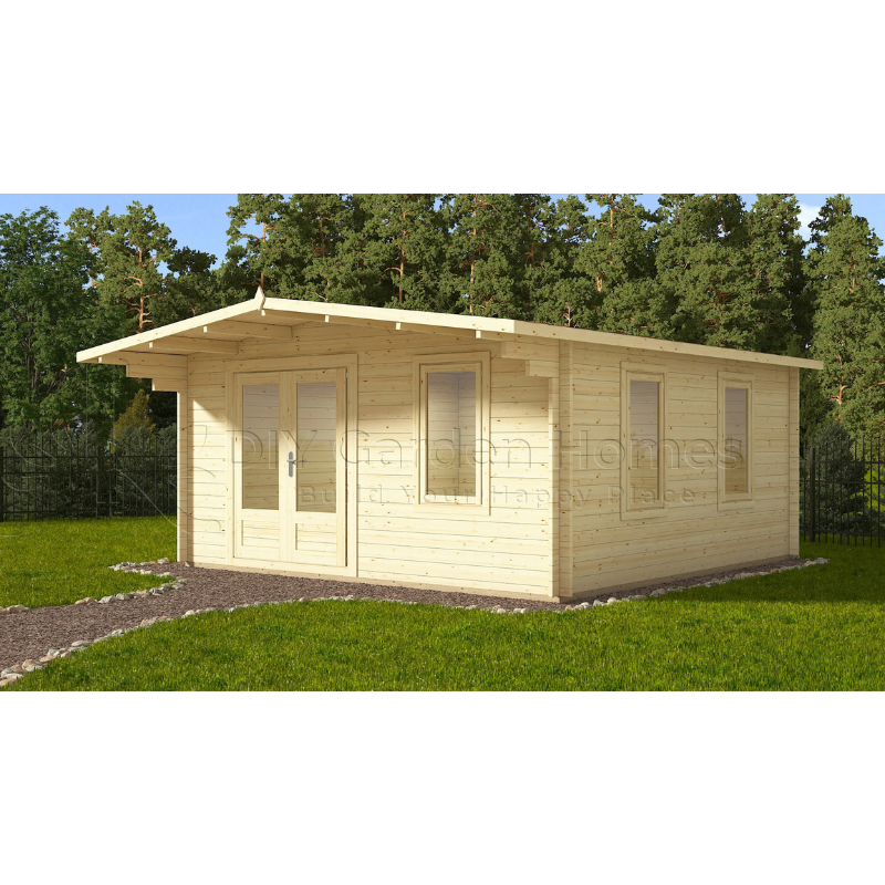 Eurovudas Milano Log Cabin - 4m x 5m