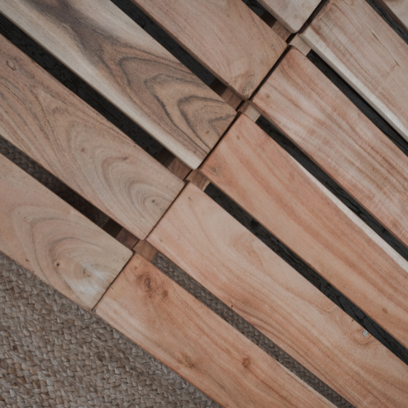 Nkuku Anbarasi Acacia Modular Sofa - Natural - Set