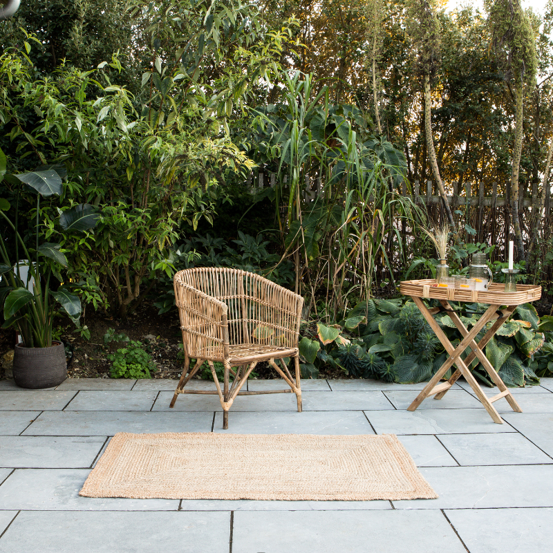 Nkuku Nesari Rattan Armchair