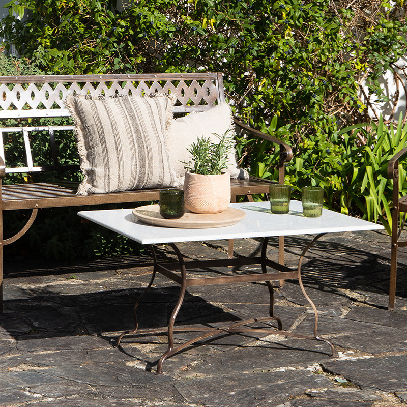 Nkuku Parwaha Marble Coffee Table