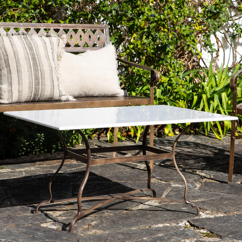 Nkuku Parwaha Marble Coffee Table