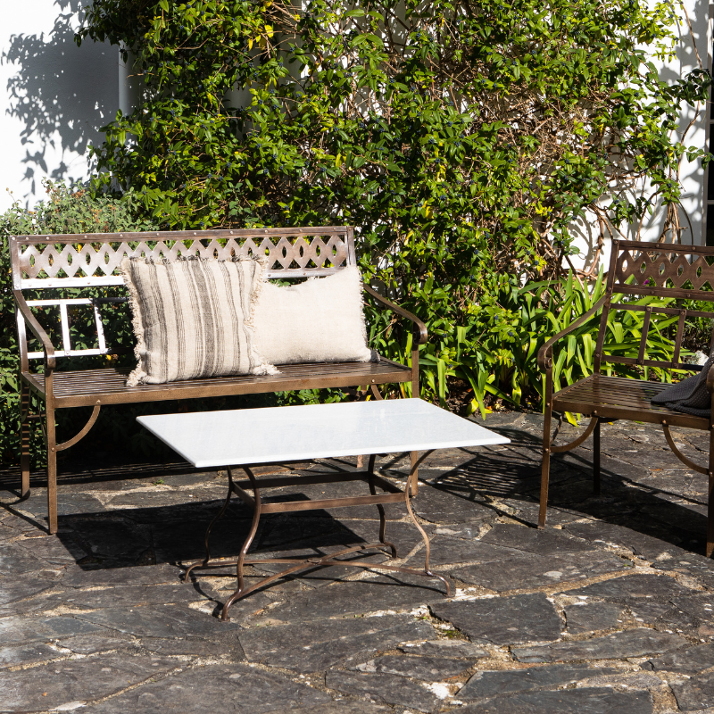 Nkuku Parwaha Marble Coffee Table