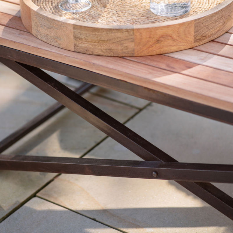 Nkuku Yatin Outdoor Coffee Table - Natural