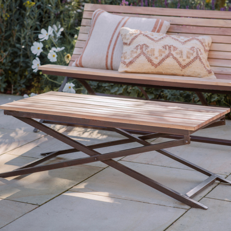 Nkuku Yatin Outdoor Coffee Table - Natural
