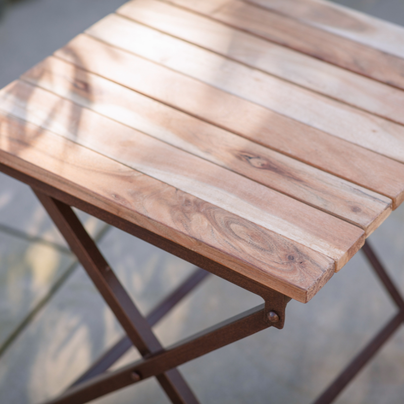 Nkuku Yatin Outdoor Side Table - Natural