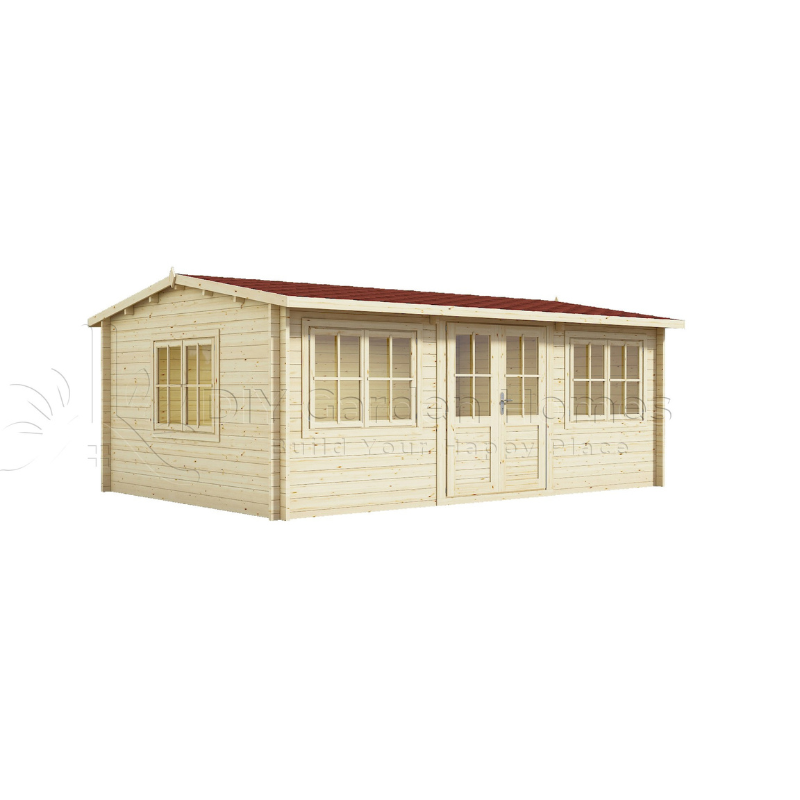 Eurovudas Oslo Log Cabin - 6m x 4m