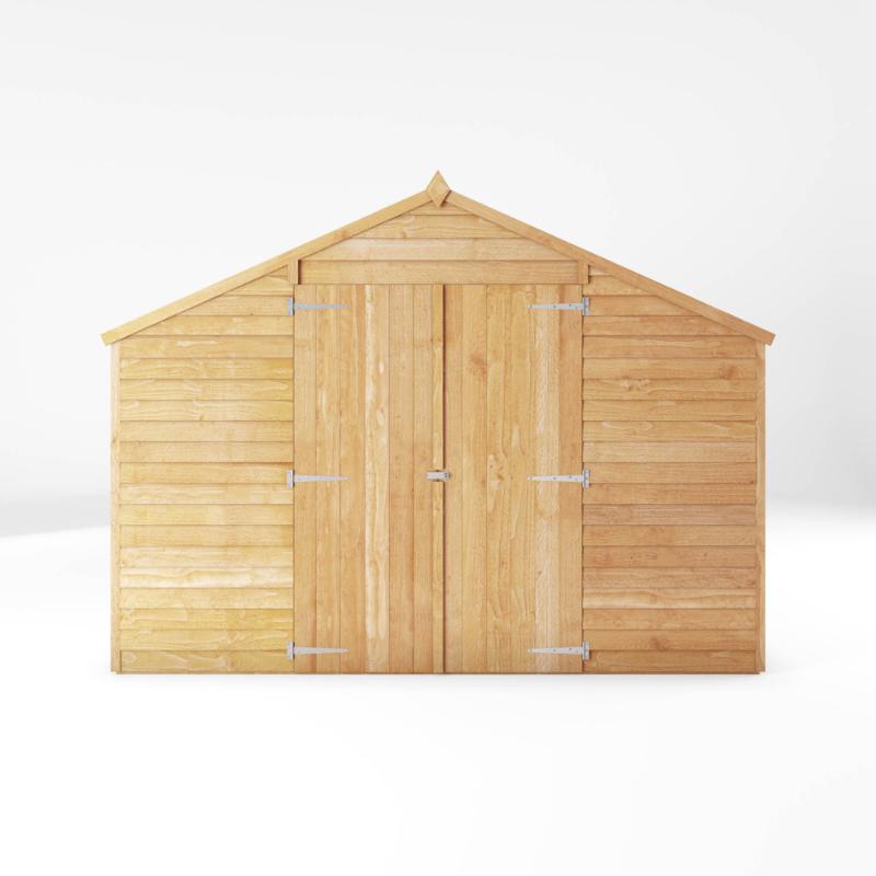 Mercia Overlap Apex Shed - 10ft x 10ft