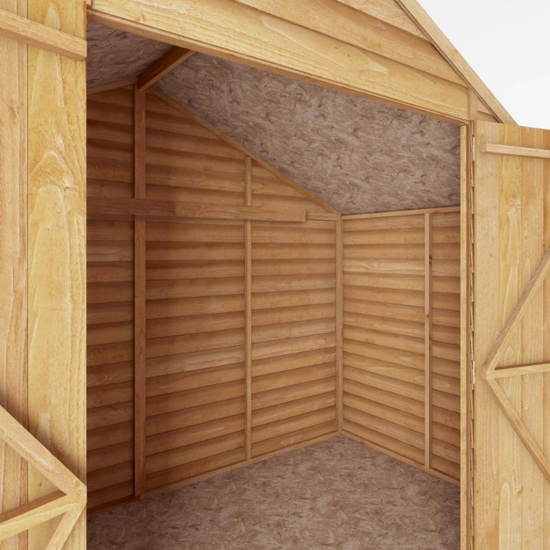 Mercia Overlap Apex Shed - 5ft x 10ft