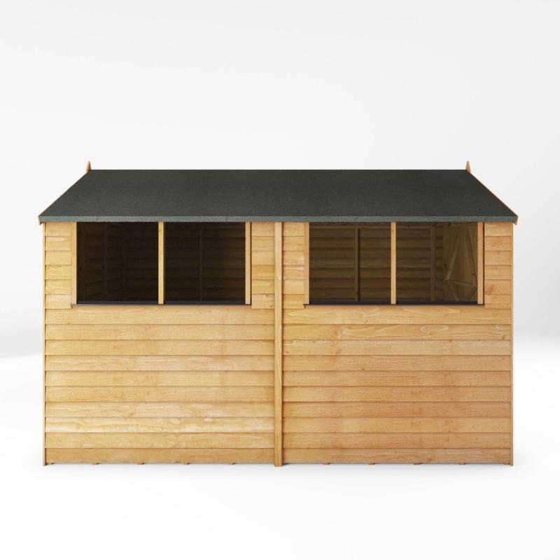 Mercia Overlap Apex Shed - 10ft x 6ft