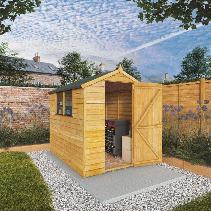 Mercia Overlap Apex Shed - 7ft x 5ft