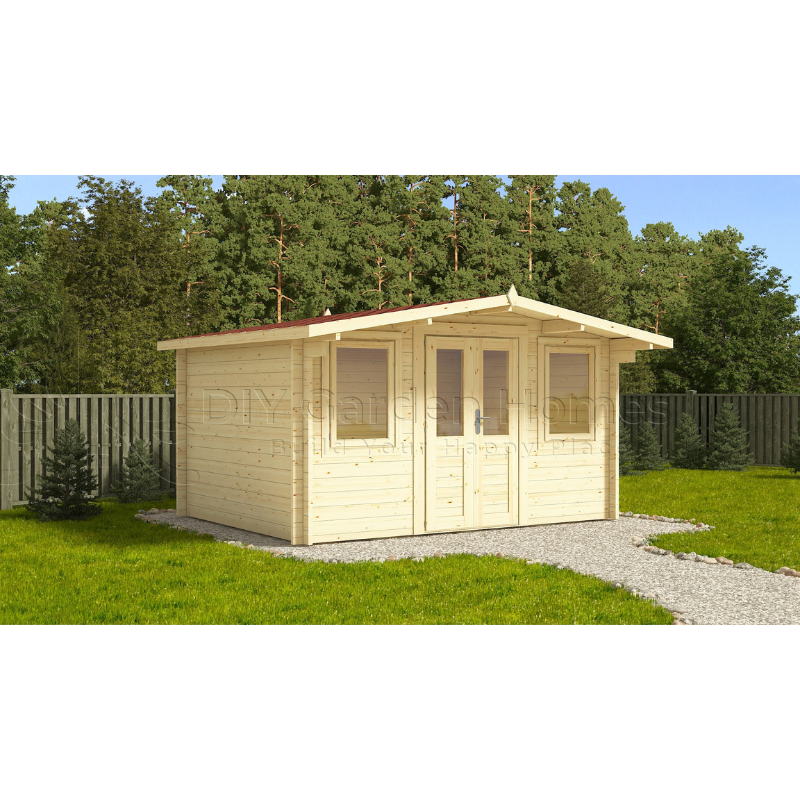 Eurovudas Oxford Log Cabin - 4m x 3m