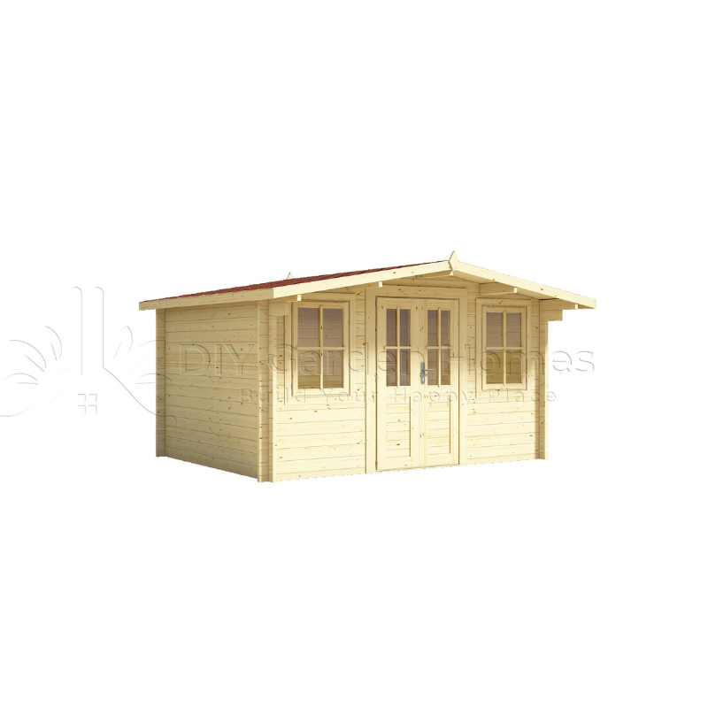 Eurovudas Oxford Log Cabin - 4m x 3m