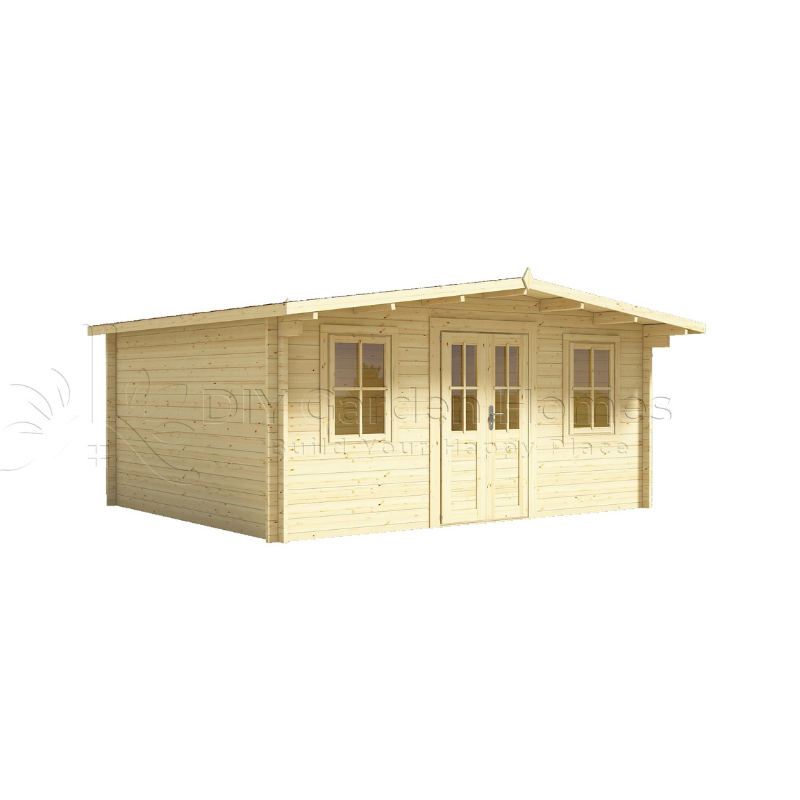 Eurovudas Oxford Log Cabin - 5m x 4m