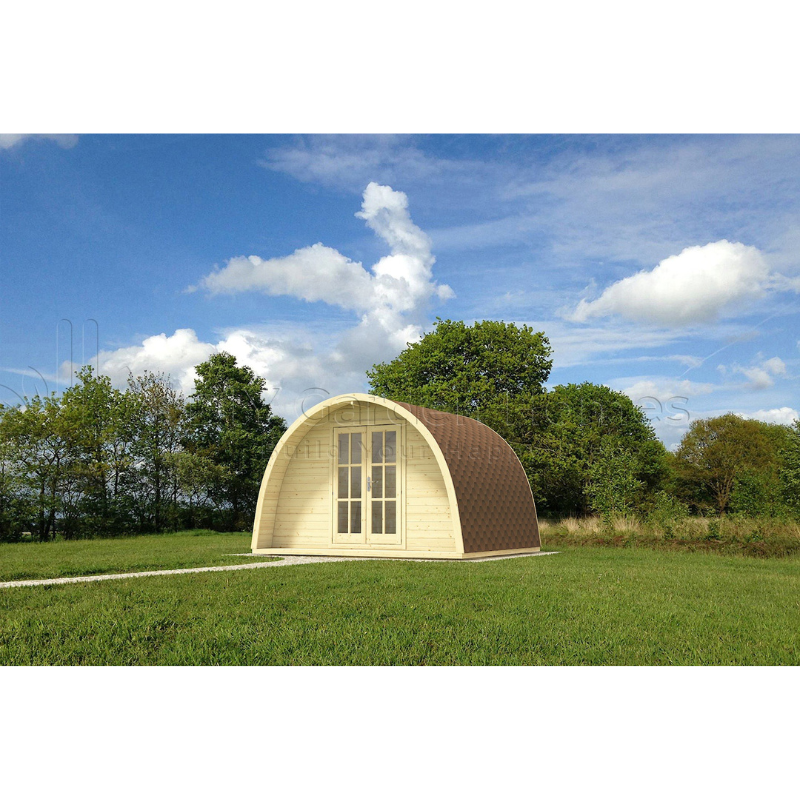 Eurovudas Pod Log Cabin - 4m x 5m