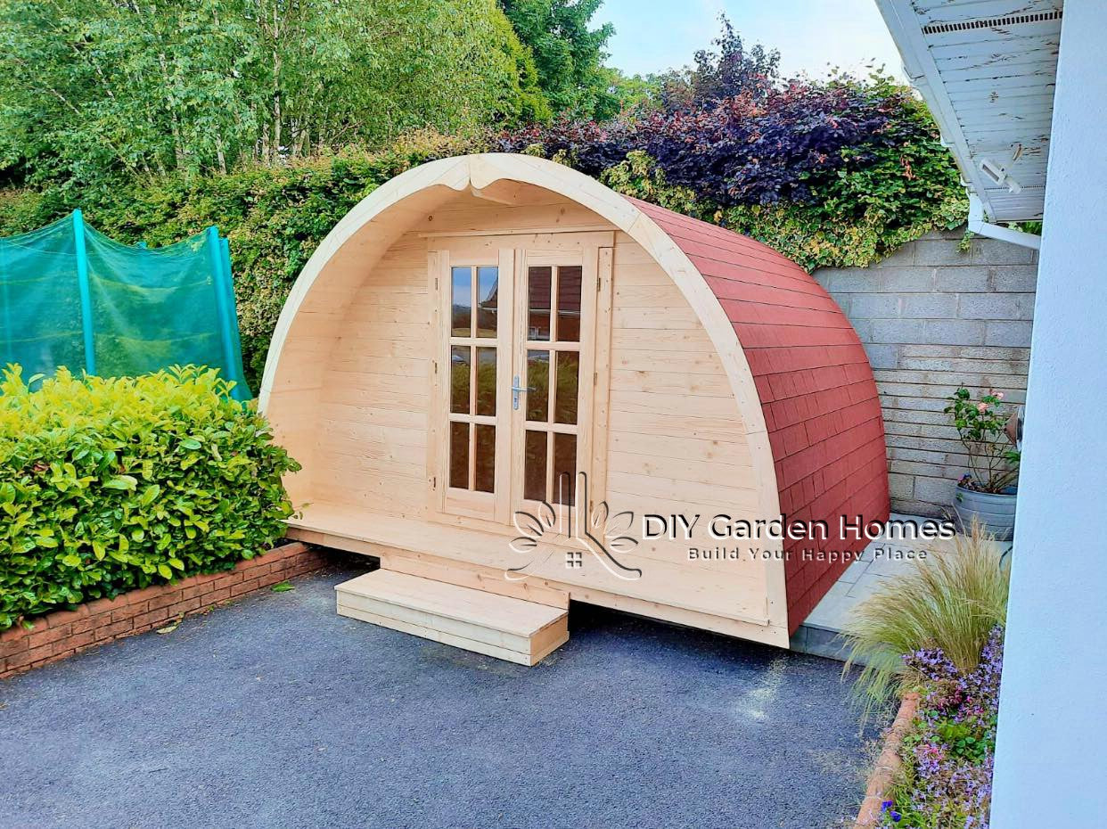 Eurovudas Pod Log Cabin - 4m x 3m