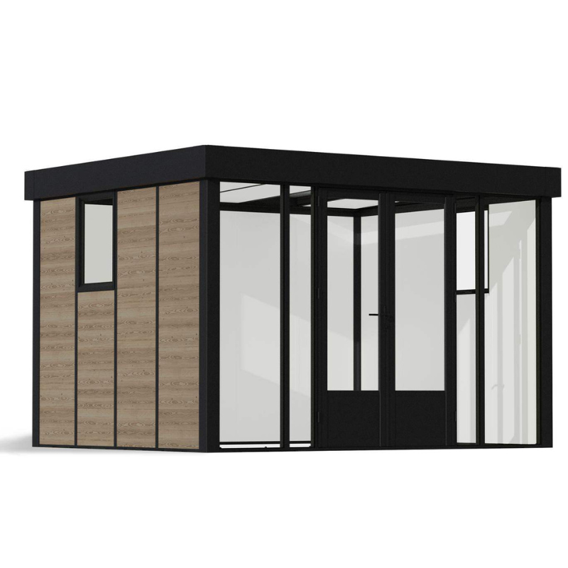 Palram-Canopia Copenhagen Garden Office - 10x12 ft