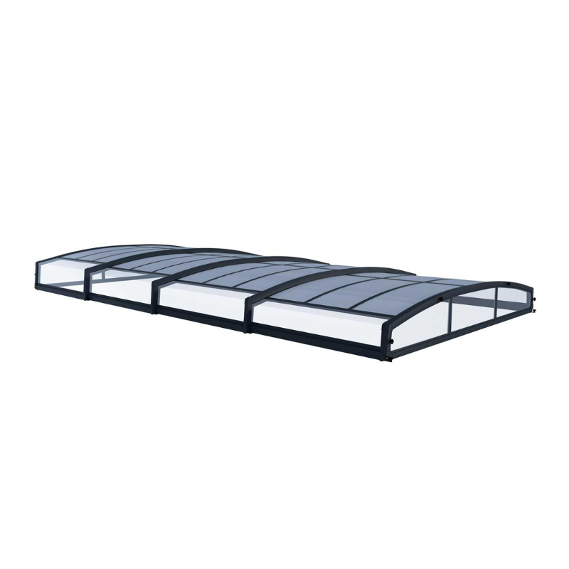 Palram-Canopia Majorca Pool Enclosure Kit - Grey (4x8) Palram-Canopia