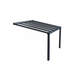 The Palram-Canopia Stockholm in anthracite grey with a white background.