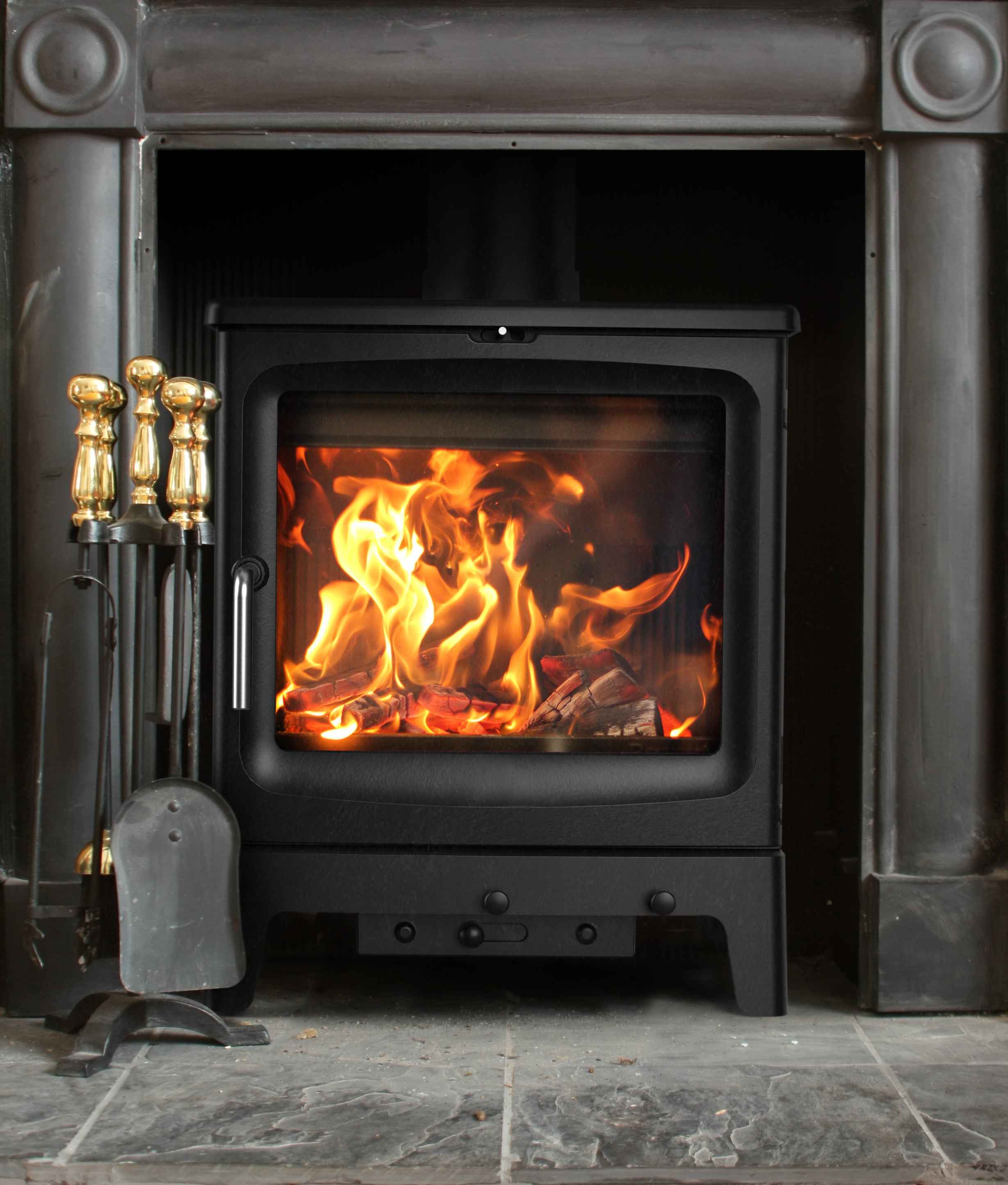Saltfire Peanut 8 8kW Wood Burning Stove Saltfire
