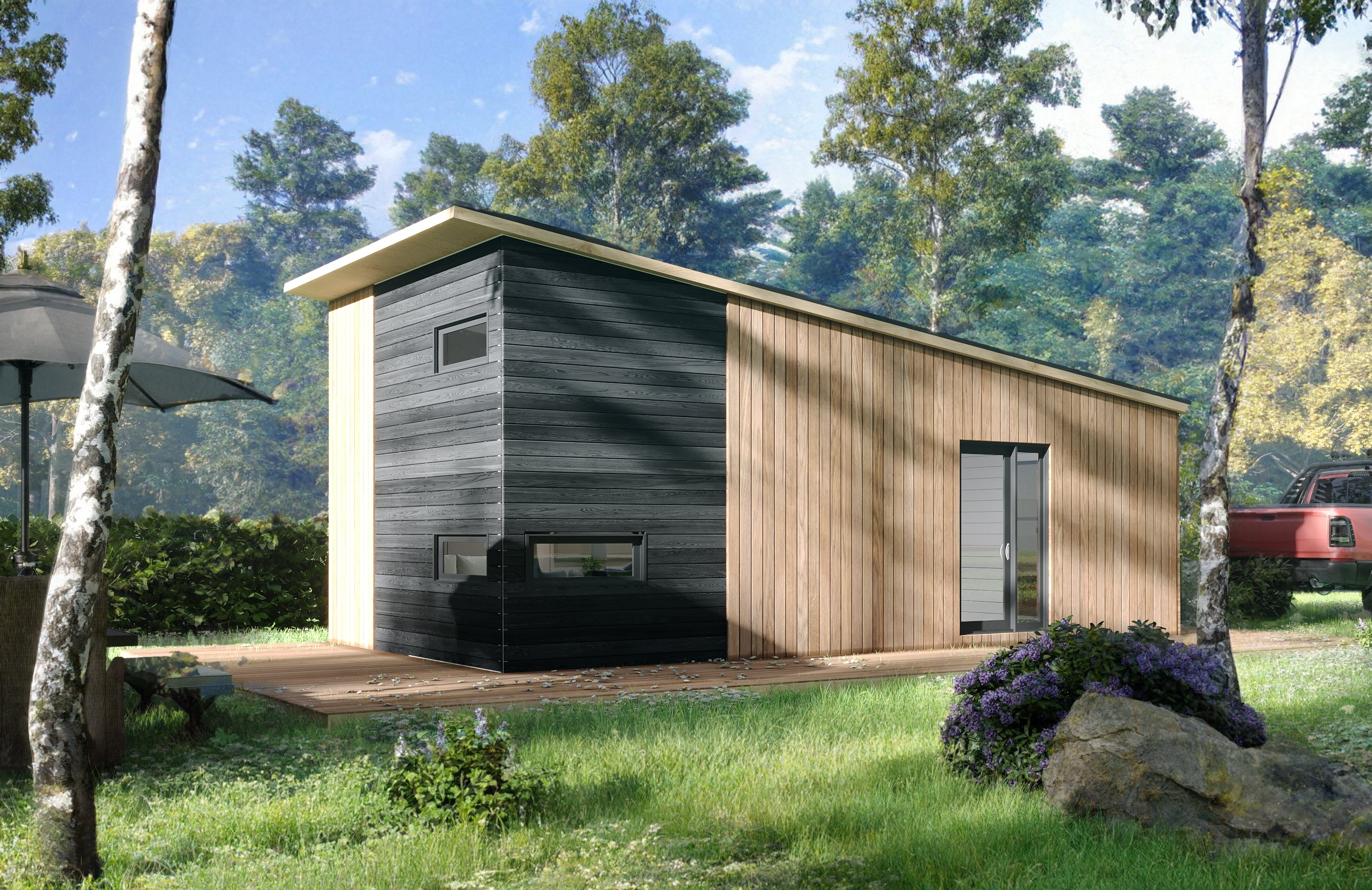 The Pent House Glamping Pod - 8m x 4m