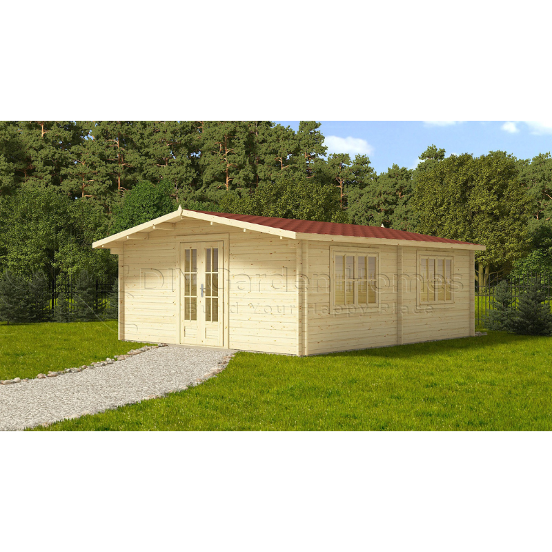 Eurovudas Palermo Log Cabin - 5m x 6m