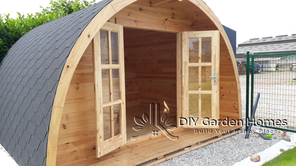 Eurovudas Pod Log Cabin - 4m x 3m