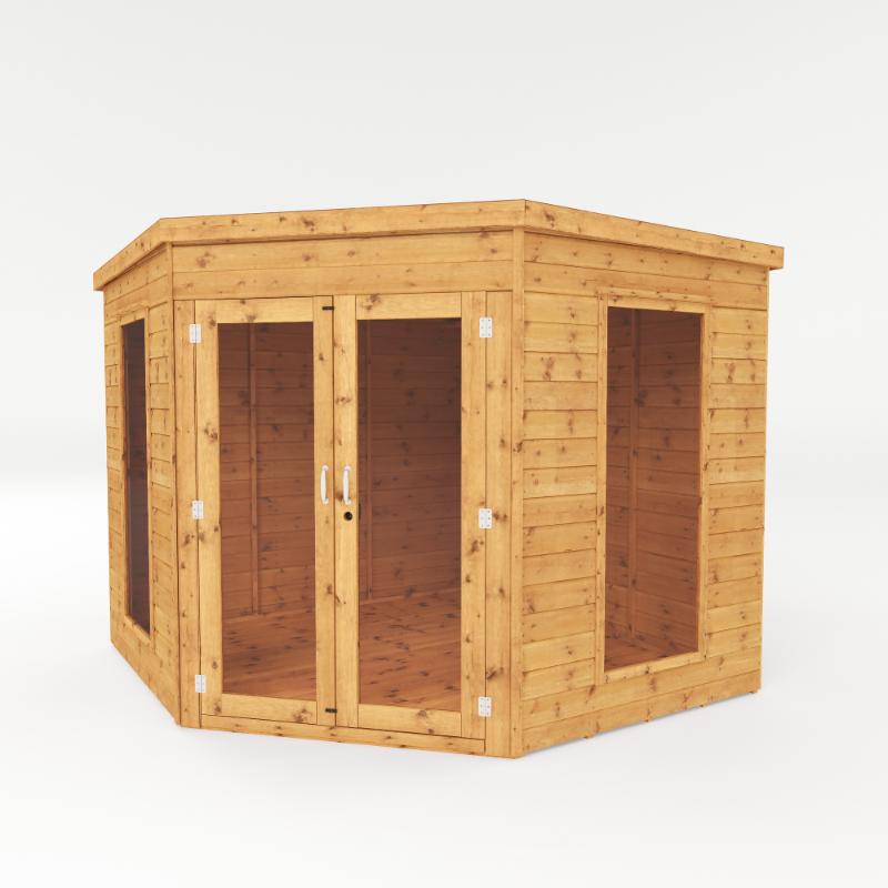 Mercia Premium Corner Summerhouse - 8ft x 8ft