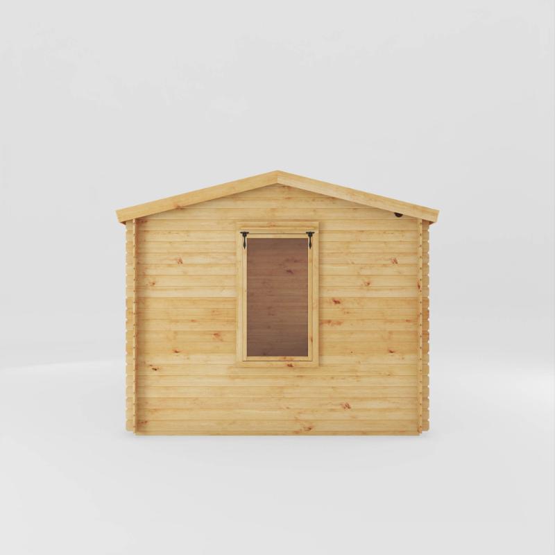 Mercia Reverse Apex  Log Cabin - 4m x 3m (19mm)