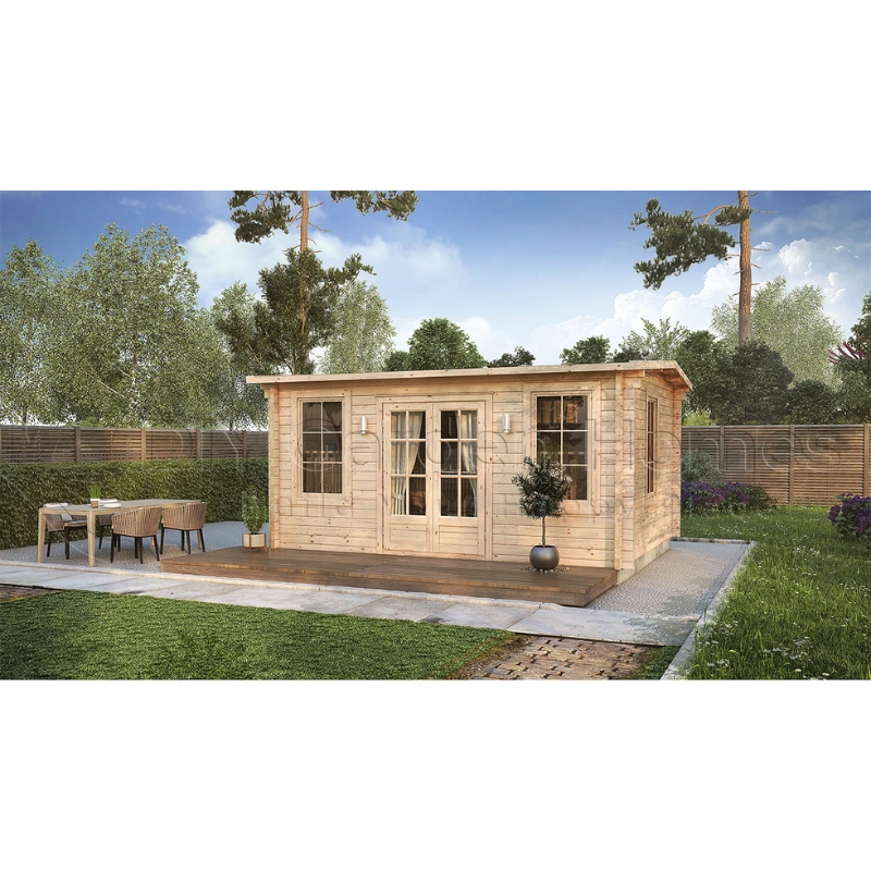 Eurovudas Rome Log Cabin - 5m x 3m