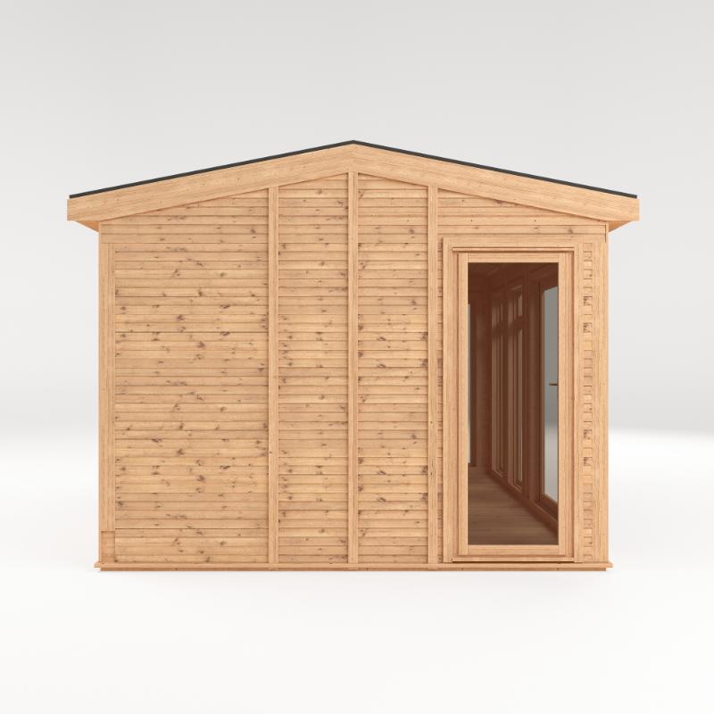 Sherwood Rufford Insulated Garden Room - 4m x 3m (72mm)