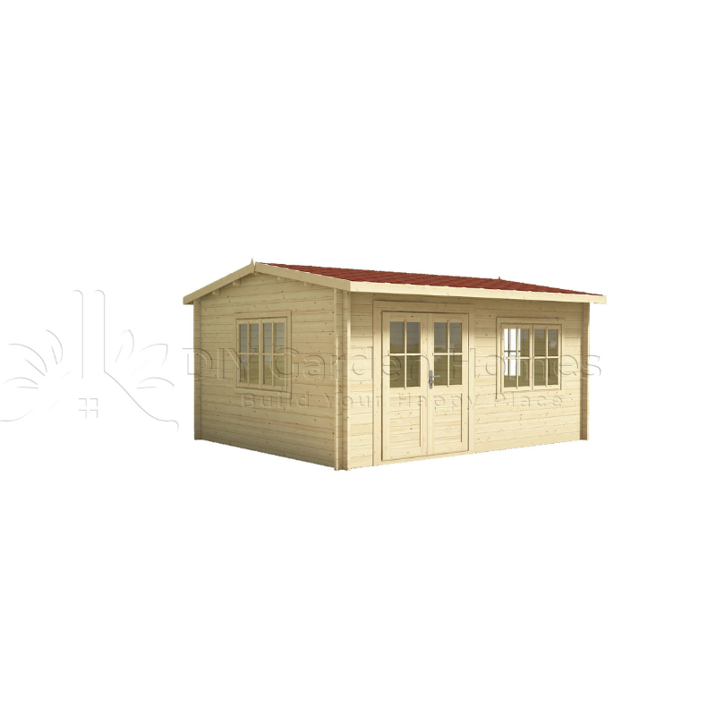 Eurovudas Rumus Log Cabin - 5m x 4m