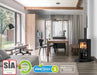 Saltfire ST-X5 Tall 5kW Wood Burning And Multi Fuel Stove Saltfire