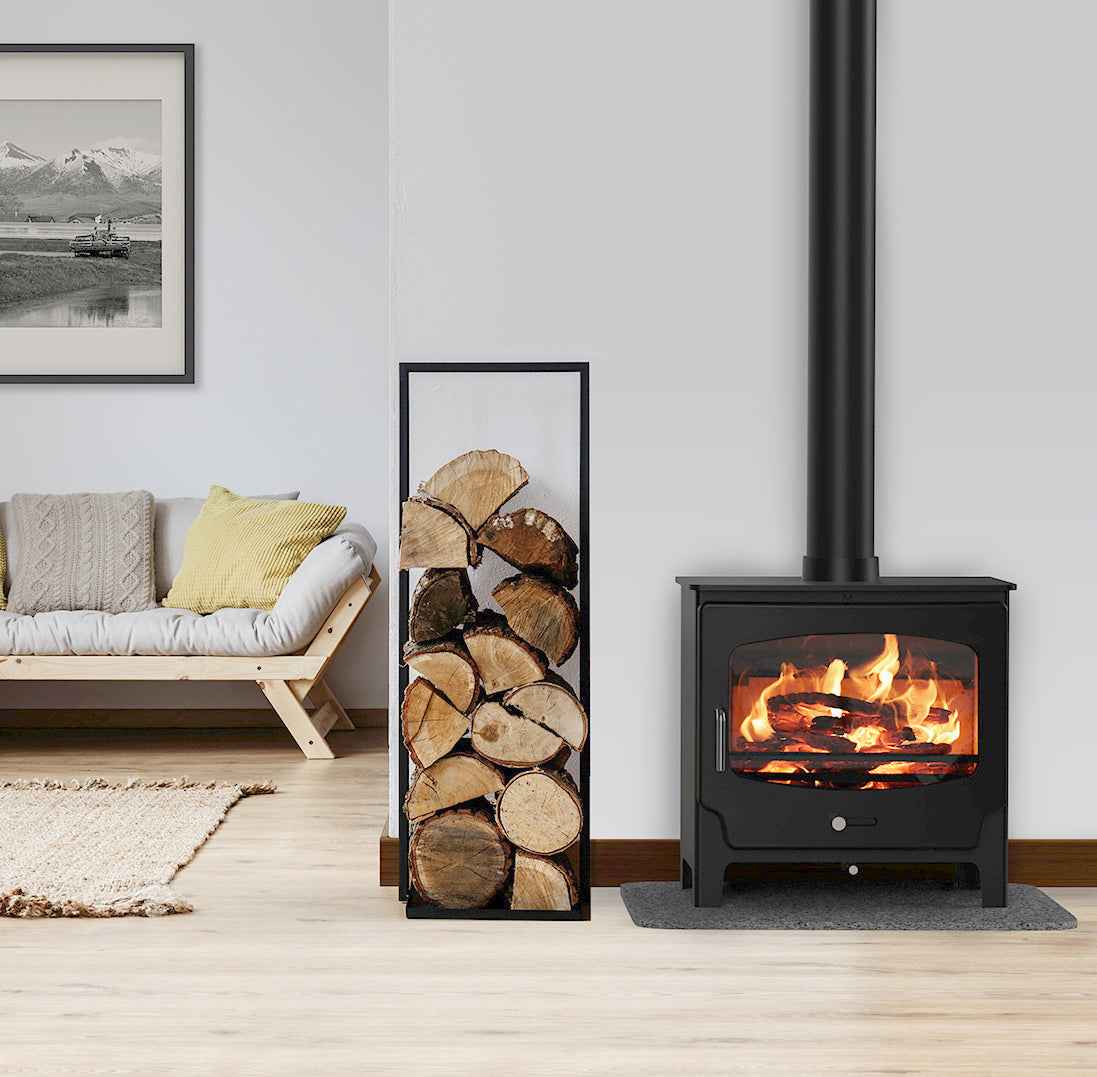 Saltfire ST-X Wide 5kW Multi-Fuel Stove Saltfire