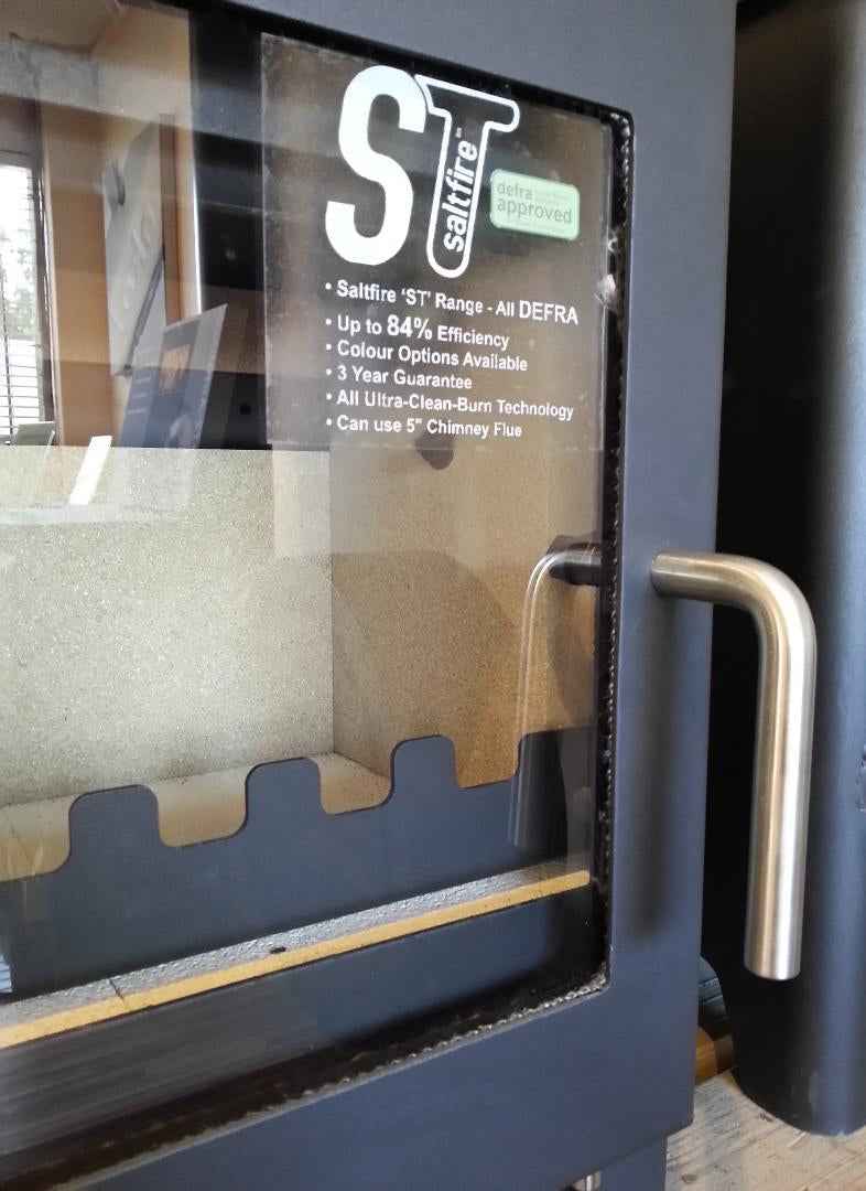 Saltfire ST1 Vision 5kW Wood Burning Stove Saltfire