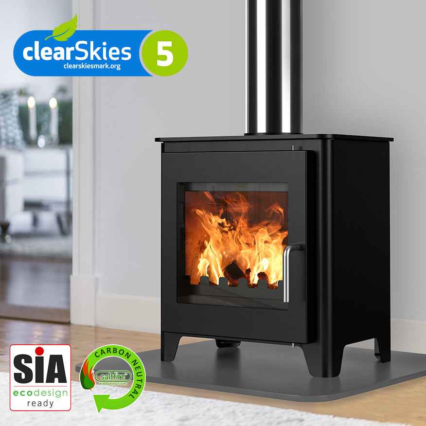 Saltfire ST1 Vision 5kW Wood Burning Stove Saltfire