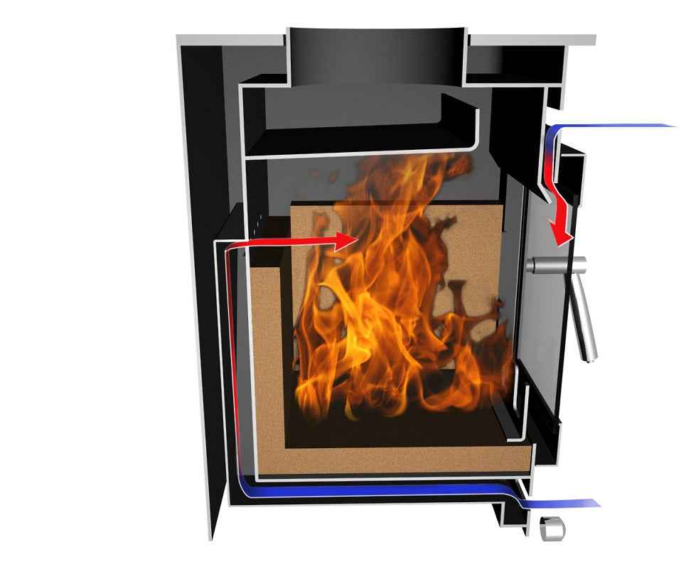 Saltfire ST1 5kW Wood Burning Stove Saltfire