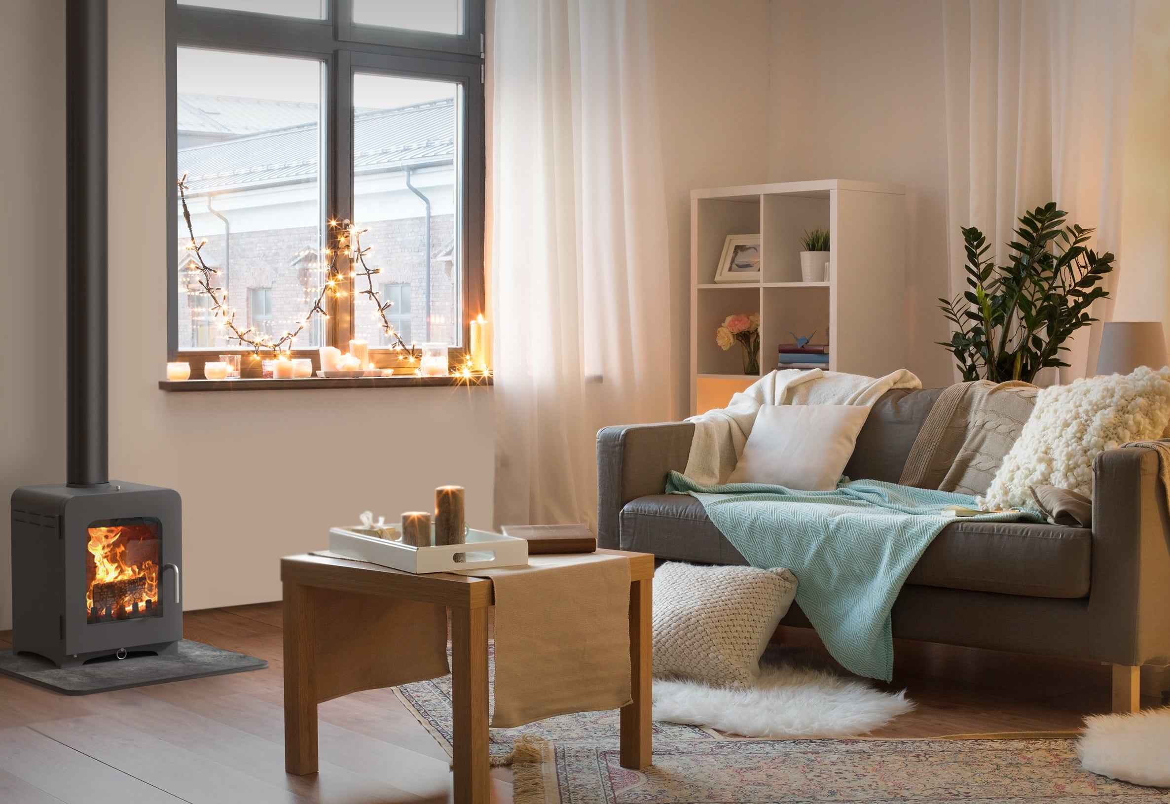 Saltfire ST2 5kW Wood Burning And Multi-Fuel Stove Saltfire