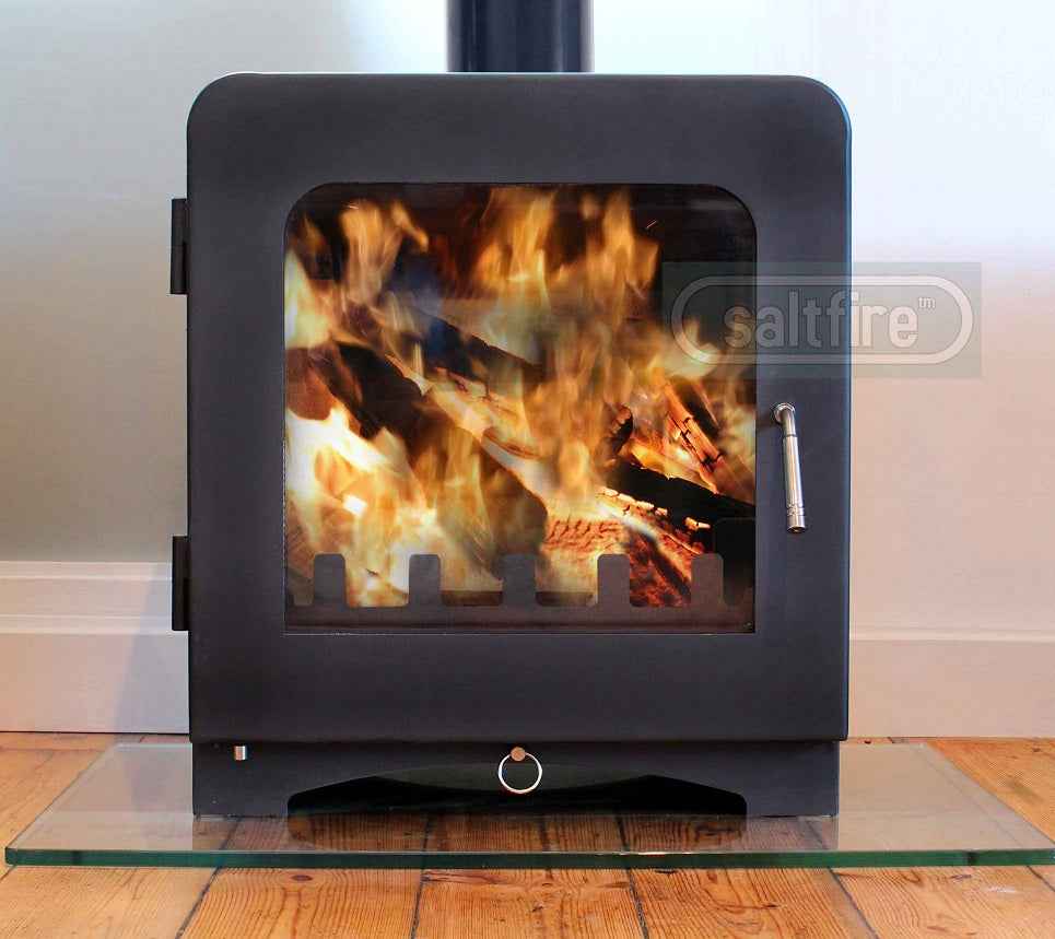 Saltfire ST4 7.5kW Wood Burning And Multi-Fuel Stove Saltfire