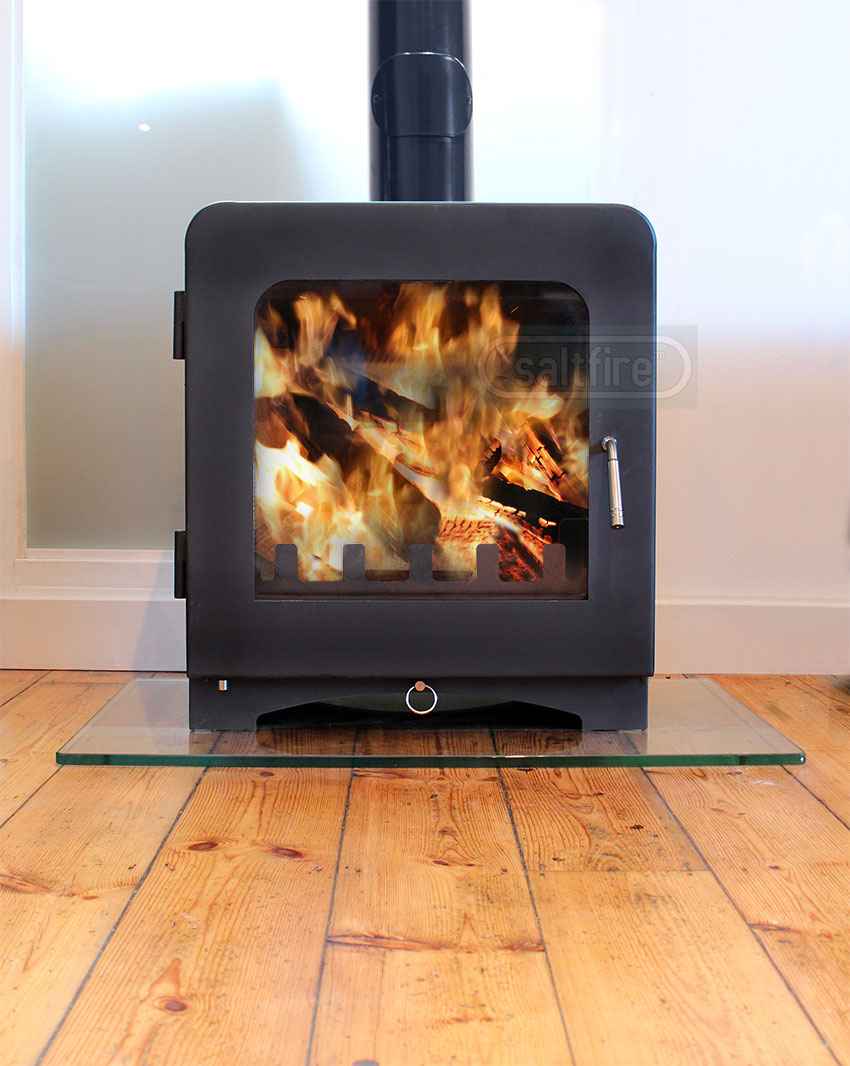 Saltfire ST4 7.5kW Wood Burning And Multi-Fuel Stove Saltfire
