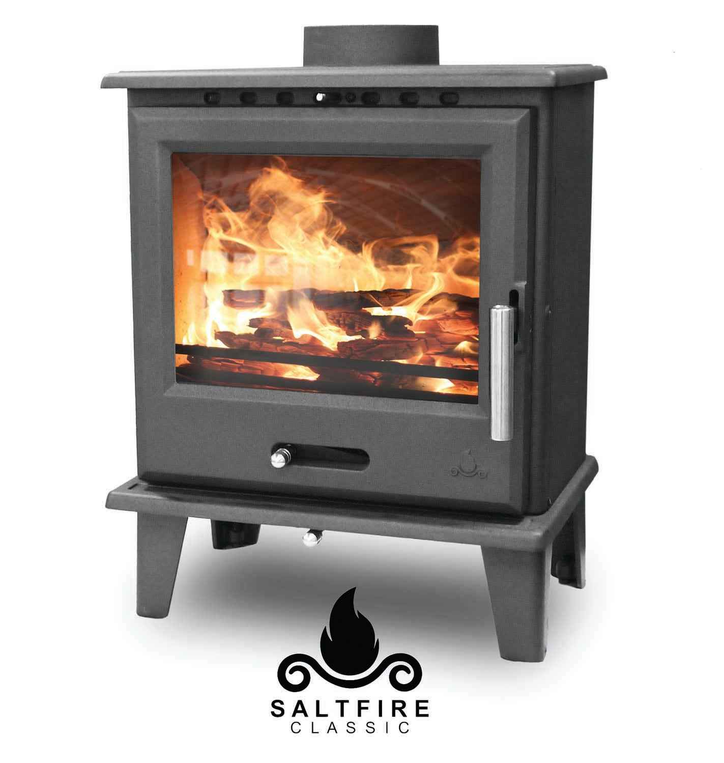 Saltfire Classic 5kW Wood Burning Stove Saltfire