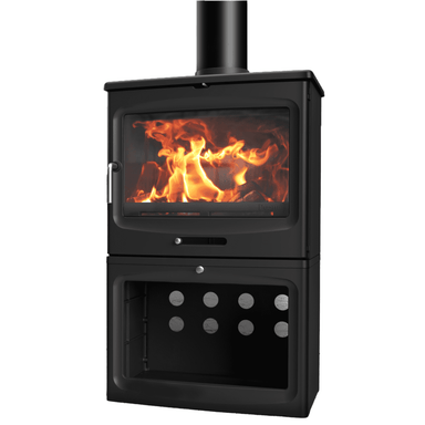 Saltfire Peanut 10 Tall 10kW Wood Burning Stove Saltfire