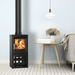 Saltfire Peanut 3 Tall 3kW Wood Burning Stove Saltfire