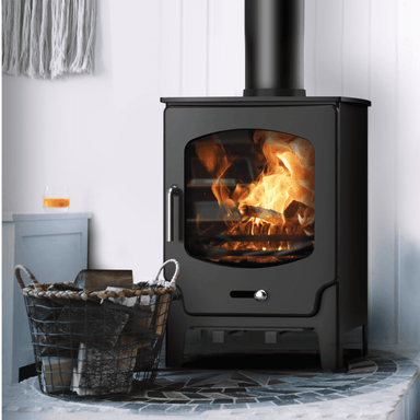 Saltfire ST-X8 8kW Wood Burning And Multi Fuel Stove Saltfire